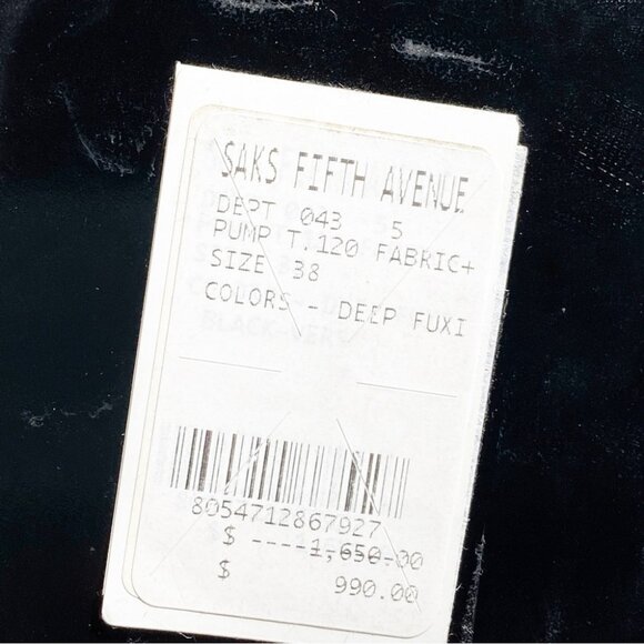 NWT VERSACE Medusa Aevitas Satin Single Platform Pumps Size 38 - Picture 8 of 9